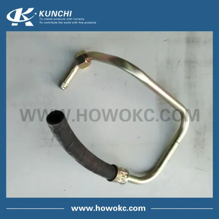 A5204602824 T-tube Iron For Oil Return Of Steering Engine Beiben