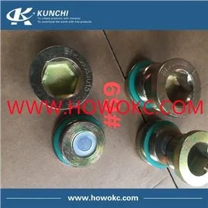 Sinotruk HOWO 1586330015 Oil Pan Spina magnetica